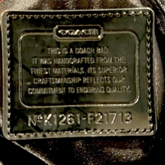 Coach Black Purse - Picture 7 of 7